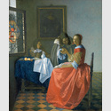 Jan Vermeer, Das Mädchen mit dem Weinglas, Foto: Cordes, HAUM
