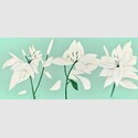 Alex Katz - White Lilies 6