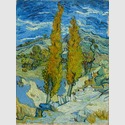 Vincent van Gogh (1853-1890). Die Pappeln in Saint-Rémy, 1889. Öl auf Leinwand, 61,6 x 45,7 cm. The Cleveland Museum of Art. Vermächtnis von Leonard C. Hanna, Jr., 1958.32. Foto: Courtesy The Cleveland Museum of Art. Städel