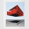 Thomas Huber: Am Horizont II, 2016, Öl auf Leinwand. 130 x 110 cm. Foto: Winfried Mateyka, Berlin. Copyright VG Bild-Kunst, Bonn 2016.