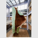 Katinka Bock: Rauschen, 2019. copper, bronze, ceramics. 700 x 400 x 250 cm. Courtesy the artist, Meyer Riegger Berlin/Karlsruhe,.Jocelyn Wollf, Paris, Greta Meert, Brussels