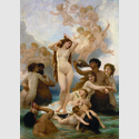 William Bouguereau (1825-1905). Die Geburt der Venus, 1879. 300 x 215 cm, Öl / Leinwand. © bpk | RMN – Grand Palais. Hervé Lewandowski