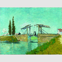 Vincent van Gogh, Die Zugbrücke, 1888, Öl auf Leinwand, Wallraf-Richartz-Museum & Fondation Corboud, Köln, Foto: © Rheinisches Bildarchiv, Köln