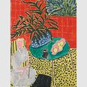 Henri Matisse, Intérieur à la Fougère Noire, 1948, Öl auf Leinwand, 116,5 x 89,5 cm, Fondation Beyeler, Riehen/Basel, Sammlung Beyeler, Foto: Robert Bayer, Bildpunkt