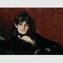 Édouard Manet, Portrait von Berthe Morisot liegend, 1873, Musée Marmottan Monet, Paris, Annie Rouart Nachlass, 1993