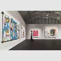 BASQUIAT. BOOM FOR REAL, Ausstellungsansicht, © Schirn Kunsthalle Frankfurt, 2018, Foto: Norbert Miguletz, Kunstwerke: © VG Bild-Kunst Bonn, 2018 & The Estate of Jean-Michel Basquiat, Licensed by Artestar, New York.