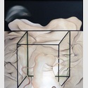 Maina-Miriam Munsky - Geburt II, 1967, Acryl auf Nessel, 136 x 120 cm