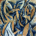 Picasso, Pablo Trois femmes, 1908, Öl auf Leinwand, 91 x 91 cm, 122,5 x 122,5 x 5,5 cm, Sprengel Museum Hannover, 1969 Schenkung Sammlung Sprengel; © Succession Picasso 