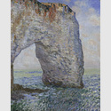 Claude Monet: Étretat. Die Manneporte, 1885/86. Öl auf Leinwand, 81,3 x 65,4 cm. The Metropolitan Museum of Art, New York. Bequest of Lillie P. Bliss, 1931. © bpk | The Metropolitan Museum of Art