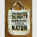 Stoffbeutel „Zurück zur Natur“, Zürich, 2024, (C) TA