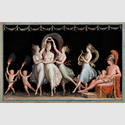 Antonio CanovaDie Grazien und Venus tanzen vor Mars, 1799Tempera auf Papier© Museo e Gipsoteca Antonio Canova, Possagno (Treviso)