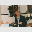 Horst Janssen in der Küche, 1993. Foto: Eberhard Rueden 