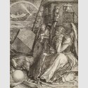 Albrecht Dürer (1471–1528): Melancolia I (Die Melancholie), 1514, Kupferstich, 24,4 x 19,2 cm. Sammlung Hegewisch in der Hamburger Kunsthalle. © Hamburger Kunsthalle/bpk. Foto: Christoph Irrgang 