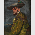 Ignacio Zuloaga: Halbfigurenbildnis eines Picadors, 1910 Privatsammlung. Leihgabe im Museo de Segovia – Museo Zuloaga de Segovia
