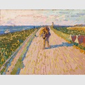 Jan Toorop, Deichweg bei Westkapelle, 1910, Museum Kunst der Westküste, Foto: Kunde