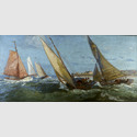 Poppe Folkerts: Bundesregatta vor Norderney, 1927. Copyright: Poppe-Folkerts-Stiftung