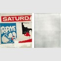 Andy Warhol: Saturday's Popeye, 1960. Copyright The Andy Warhol Foundation for the Visual Arts. Piero Manzoni, Panno von Cucitura 1960. Copyright VG Bild-Kunst, Bonn.