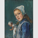 Poppe Folkerts: Almut Folkerts, 1931. Copyright: Poppe-Folkerts-Stiftung